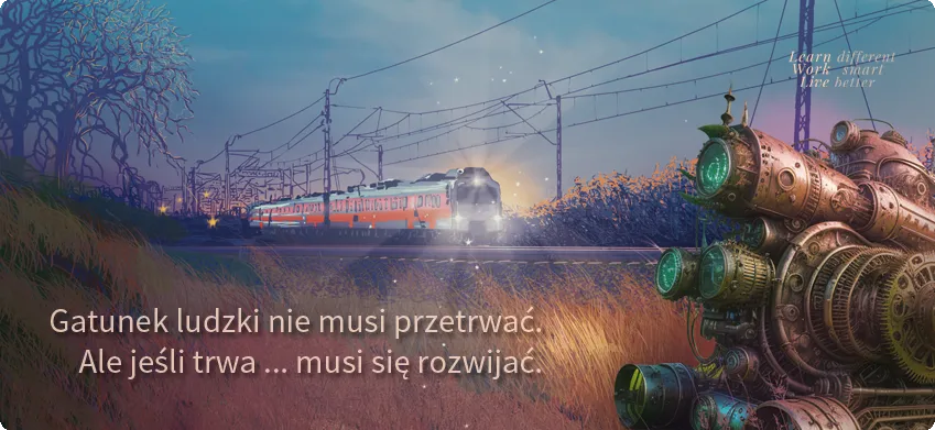 Symboliczny pociąg - metafora rozwoju